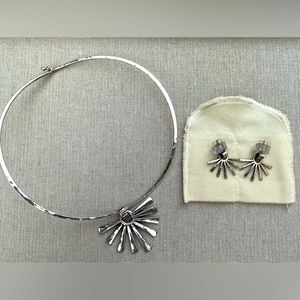 James Avery necklace and earrings
